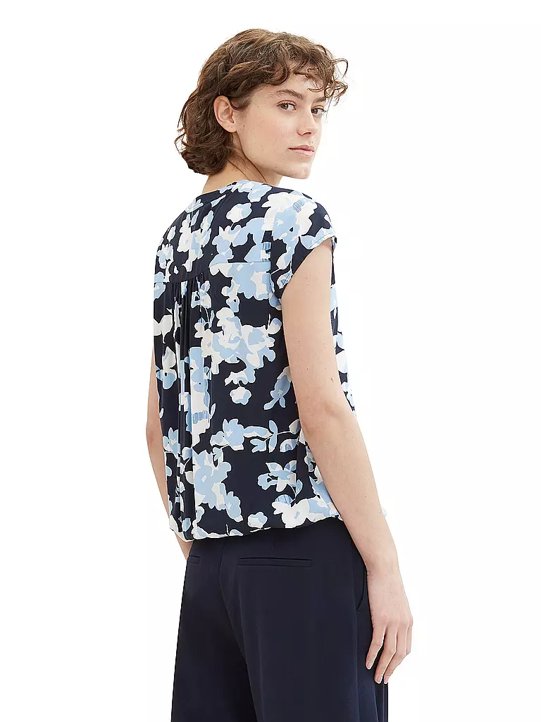 TOM TAILOR | Bluse | dunkelgrün
