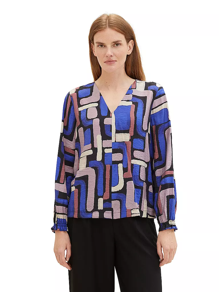 TOM TAILOR | Bluse | blau