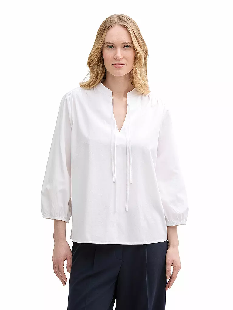 TOM TAILOR | Bluse | weiss
