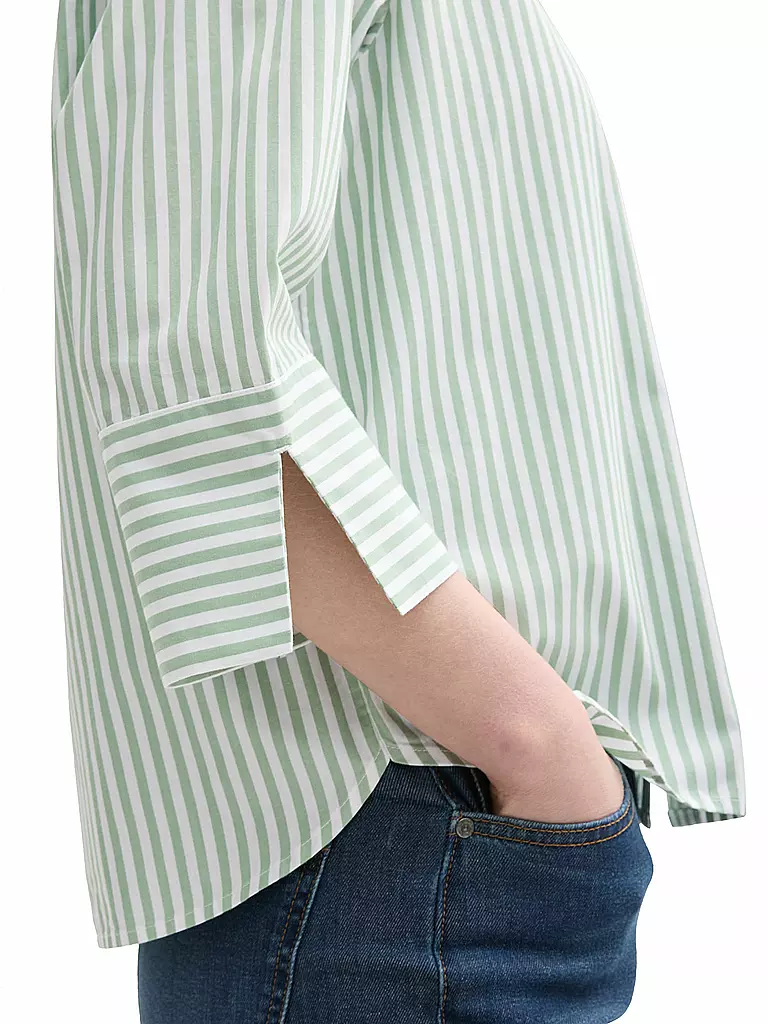 TOM TAILOR | Bluse | grün