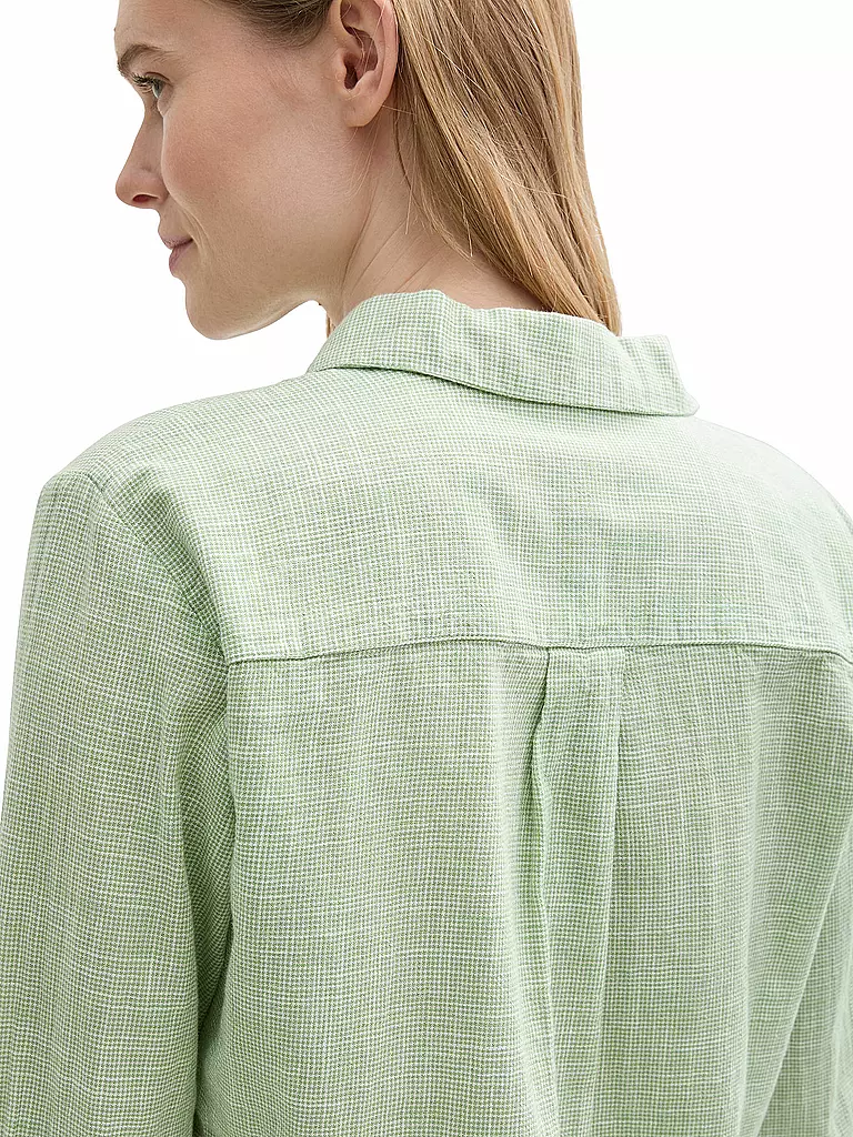 TOM TAILOR | Bluse | hellgrün