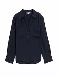 TOM TAILOR | Blusenshirt  | dunkelblau