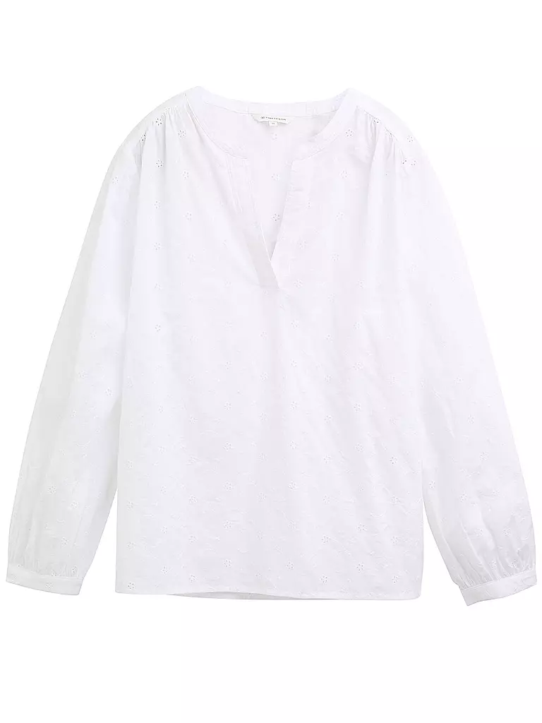 TOM TAILOR | Blusenshirt  | weiss