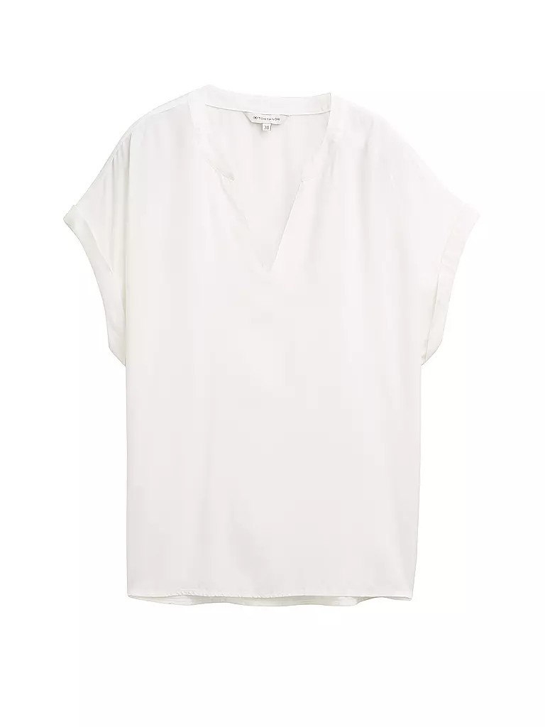 TOM TAILOR | Blusenshirt  | weiss