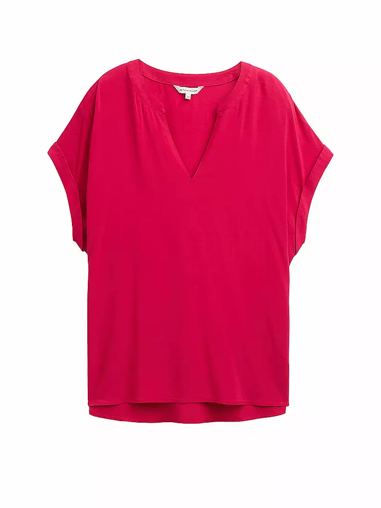 TOM TAILOR | Blusenshirt  | rot