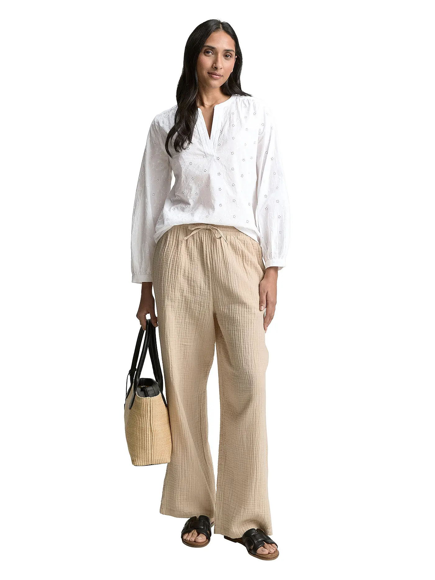 TOM TAILOR | Blusenshirt  | weiss