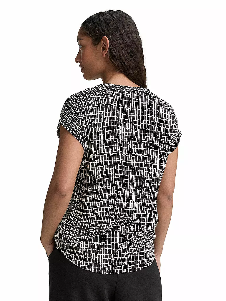 TOM TAILOR | Blusenshirt  | schwarz