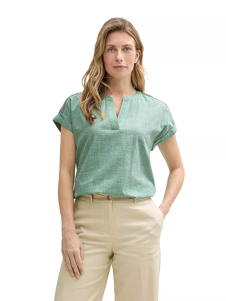 TOM TAILOR | Blusenshirt  | mint