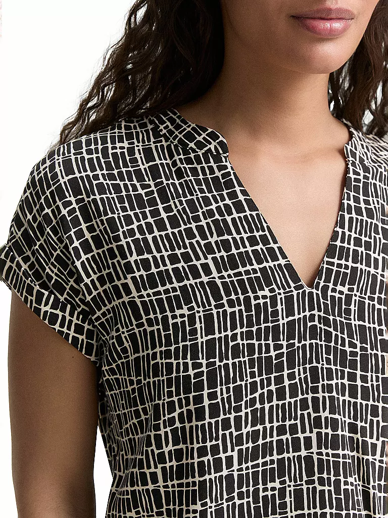 TOM TAILOR | Blusenshirt  | schwarz