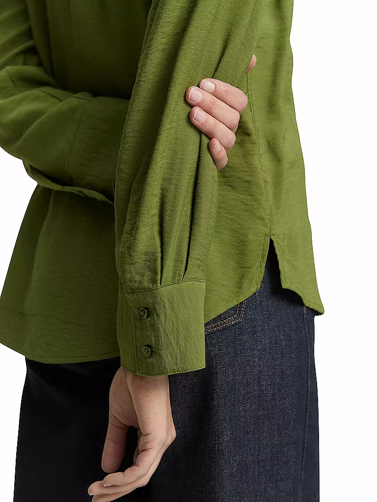 TOM TAILOR | Blusenshirt  | olive