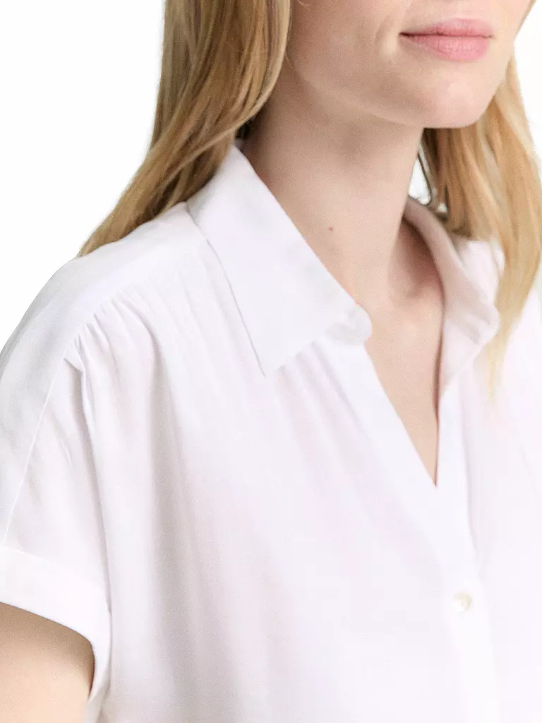 TOM TAILOR | Blusenshirt | weiss