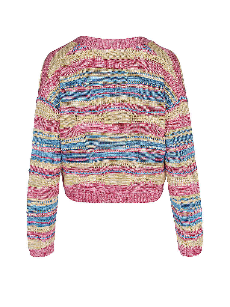 TOM TAILOR Cardigan Ragazze - Maglione A Righe Con Scollo A V, Perfetto Per Scuola