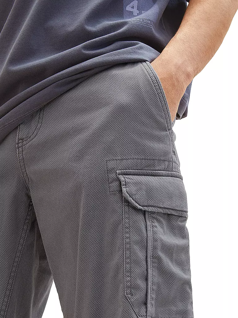 TOM TAILOR | Cargoshorts | grau