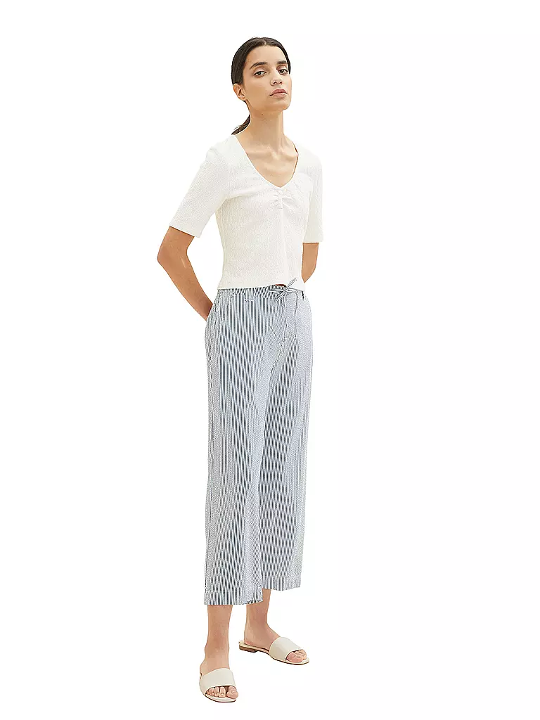 TOM TAILOR | Culotte | dunkelblau