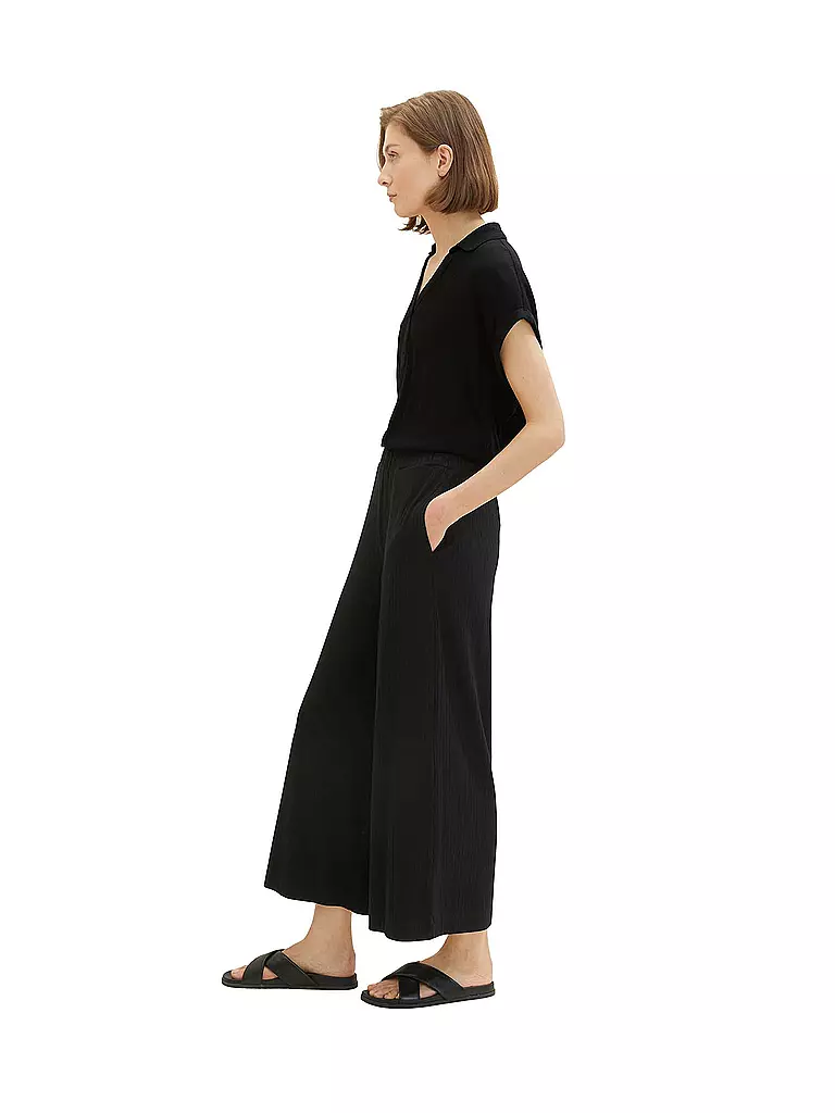 TOM TAILOR | Culotte | schwarz