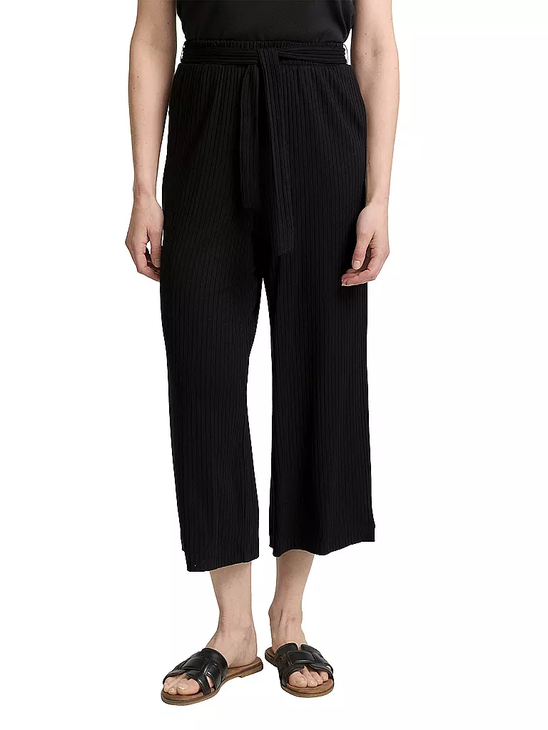 TOM TAILOR | Culotte | schwarz