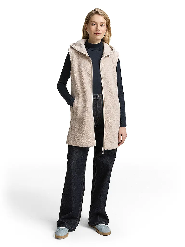 TOM TAILOR | Gilet  | grau