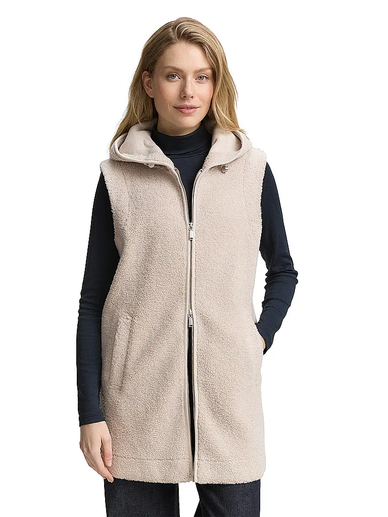 TOM TAILOR | Gilet  | grau