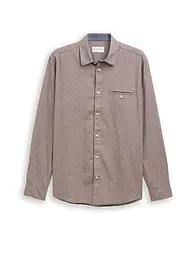 TOM TAILOR | Hemd  | Braun