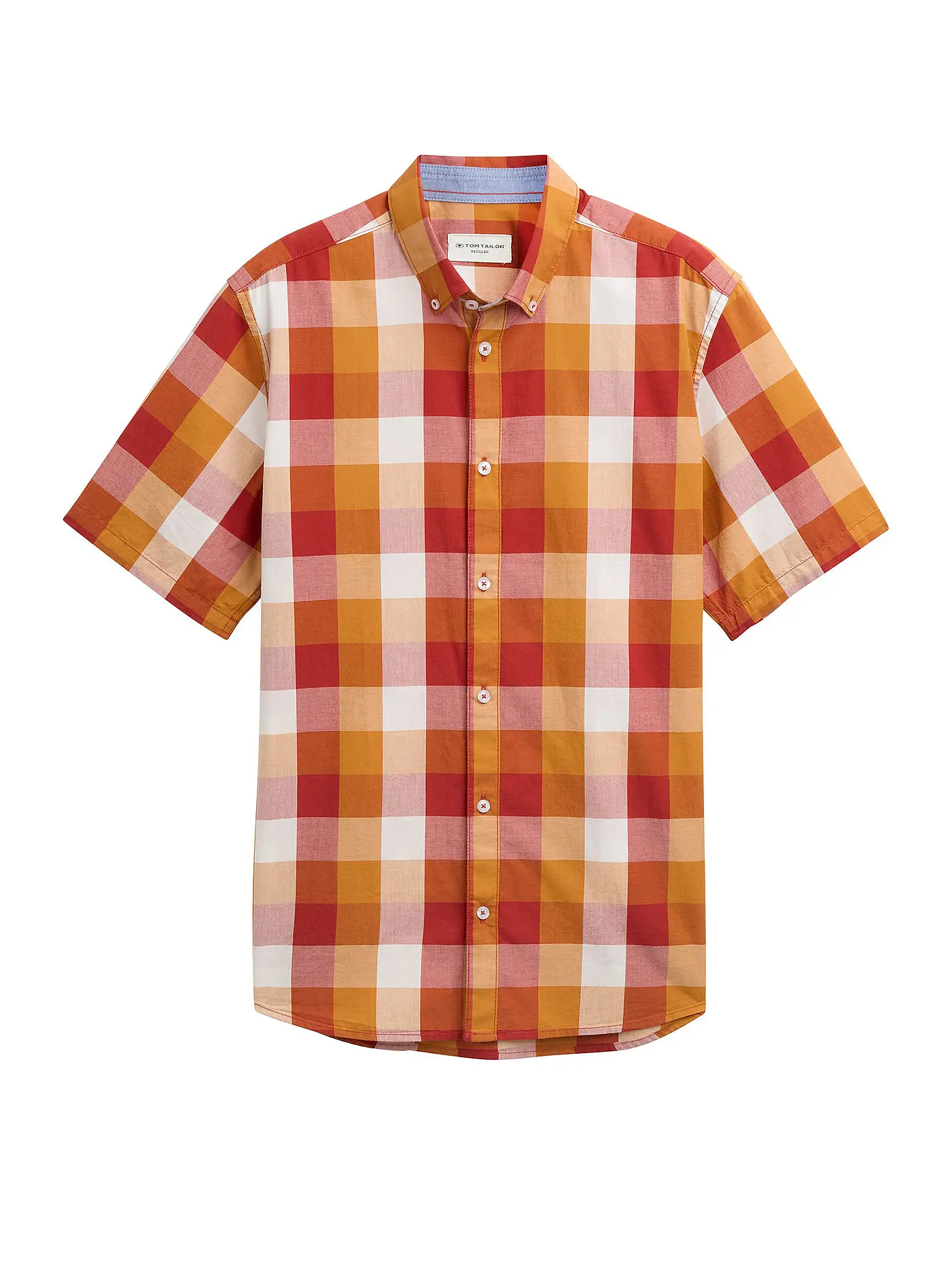 TOM TAILOR | Hemd Regular Fit  | rot