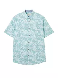 TOM TAILOR | Hemd Regular Fit  | Türkis