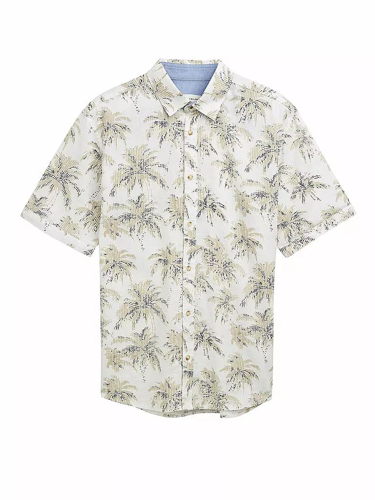 TOM TAILOR | Hemd Regular Fit  | weiss