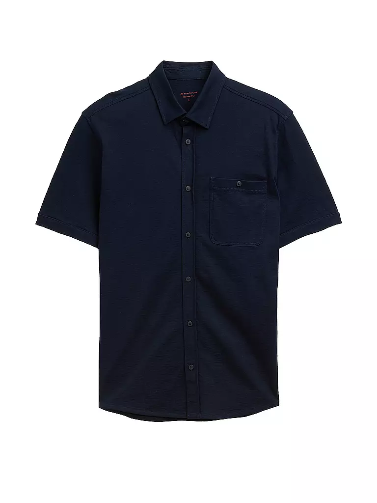 TOM TAILOR | Hemd Regular Fit  | blau