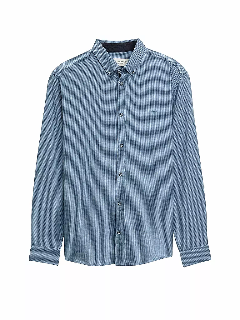 TOM TAILOR | Hemd Regular Fit  | blau