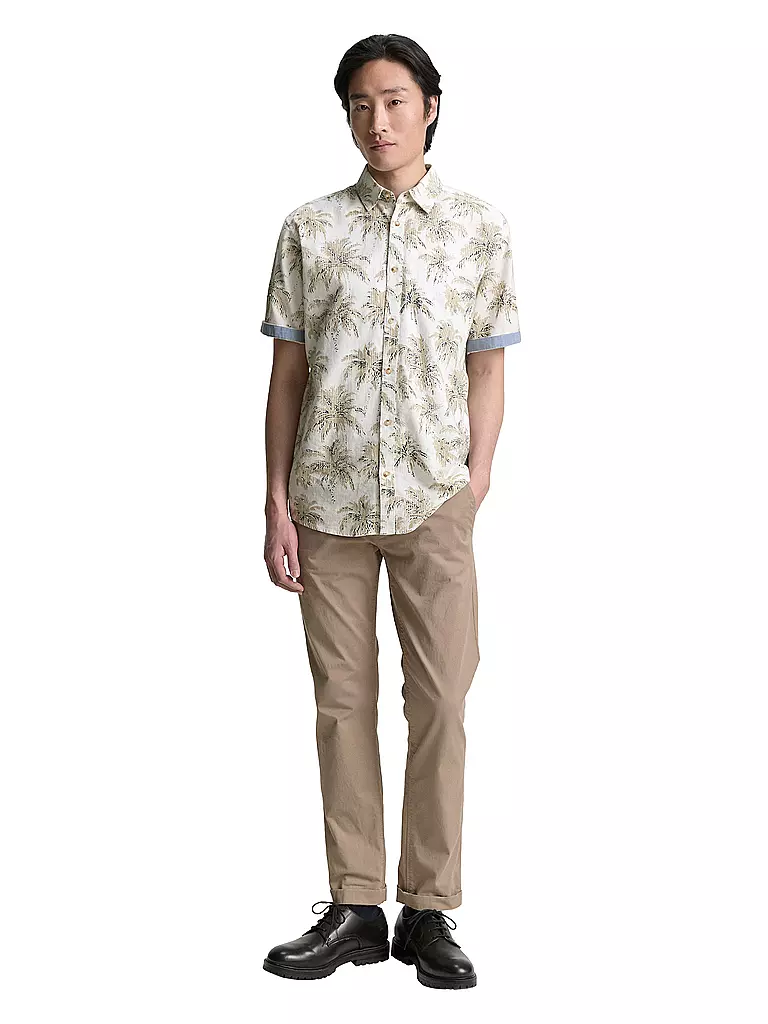TOM TAILOR | Hemd Regular Fit  | weiss