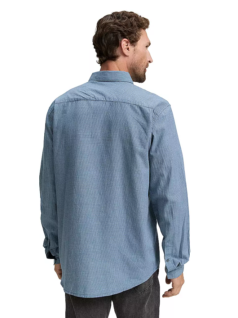 TOM TAILOR | Hemd Regular Fit  | blau