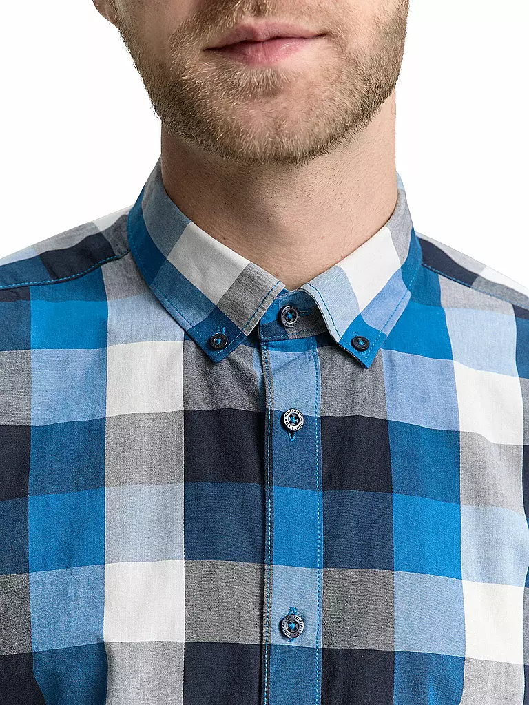 TOM TAILOR | Hemd Regular Fit  | blau