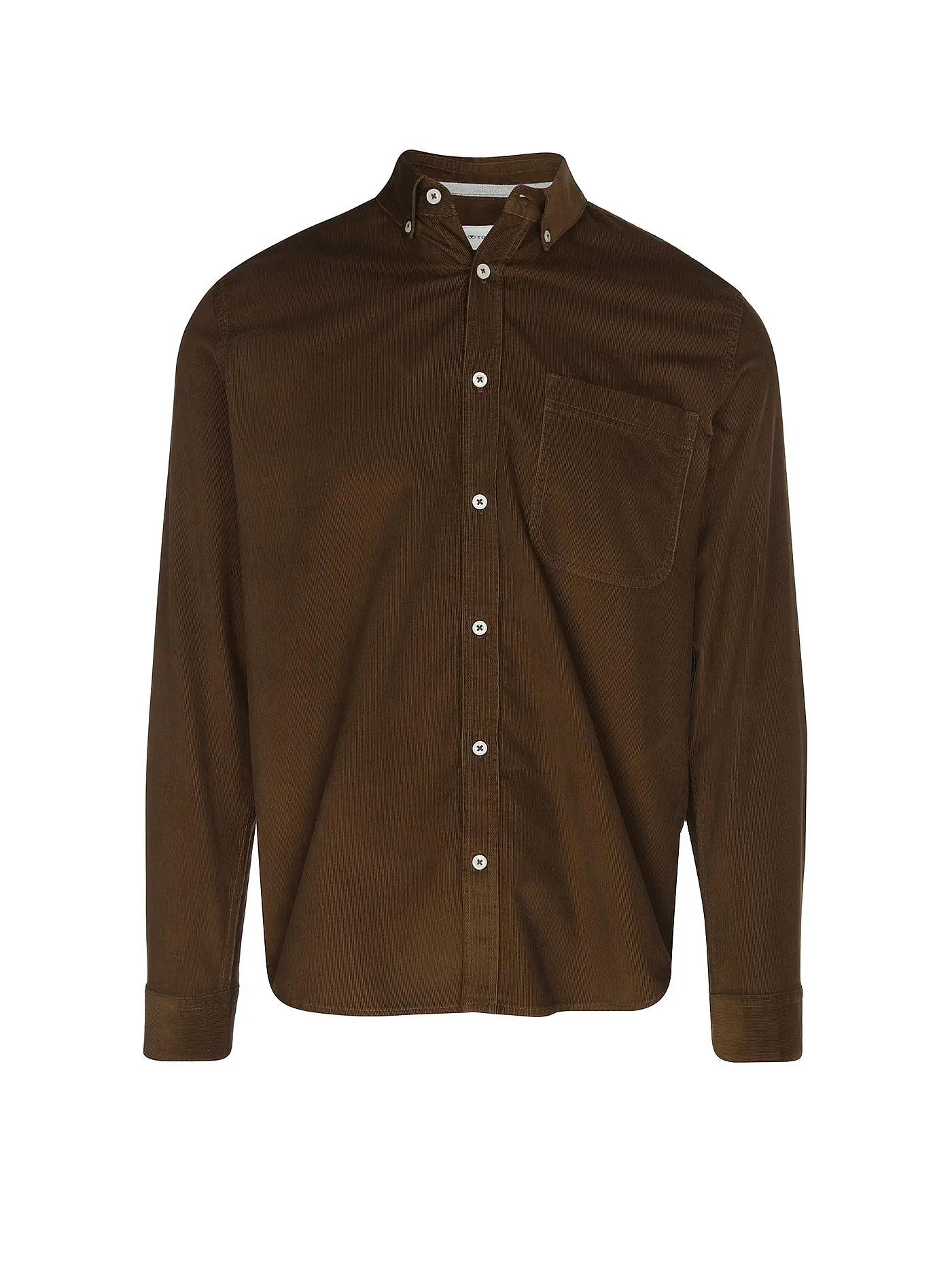 TOM TAILOR | Hemd Regular Fit | braun