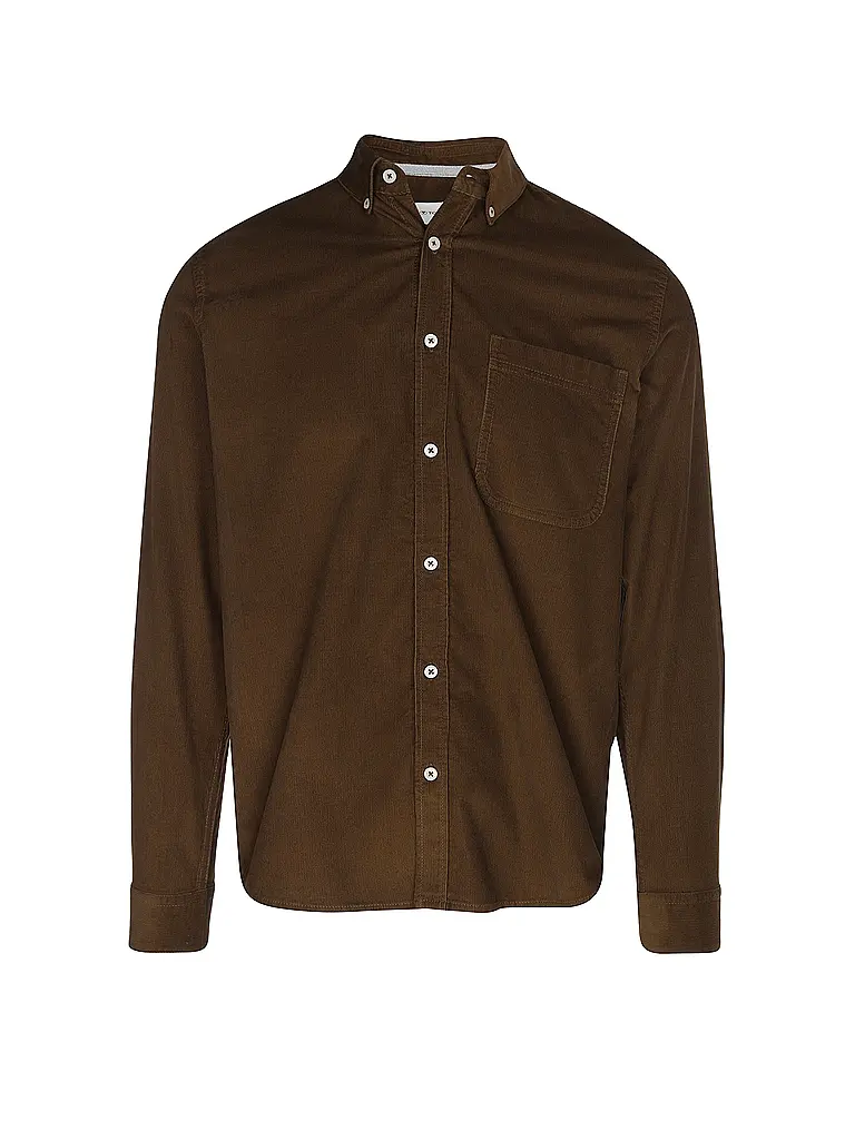TOM TAILOR | Hemd Regular Fit | braun
