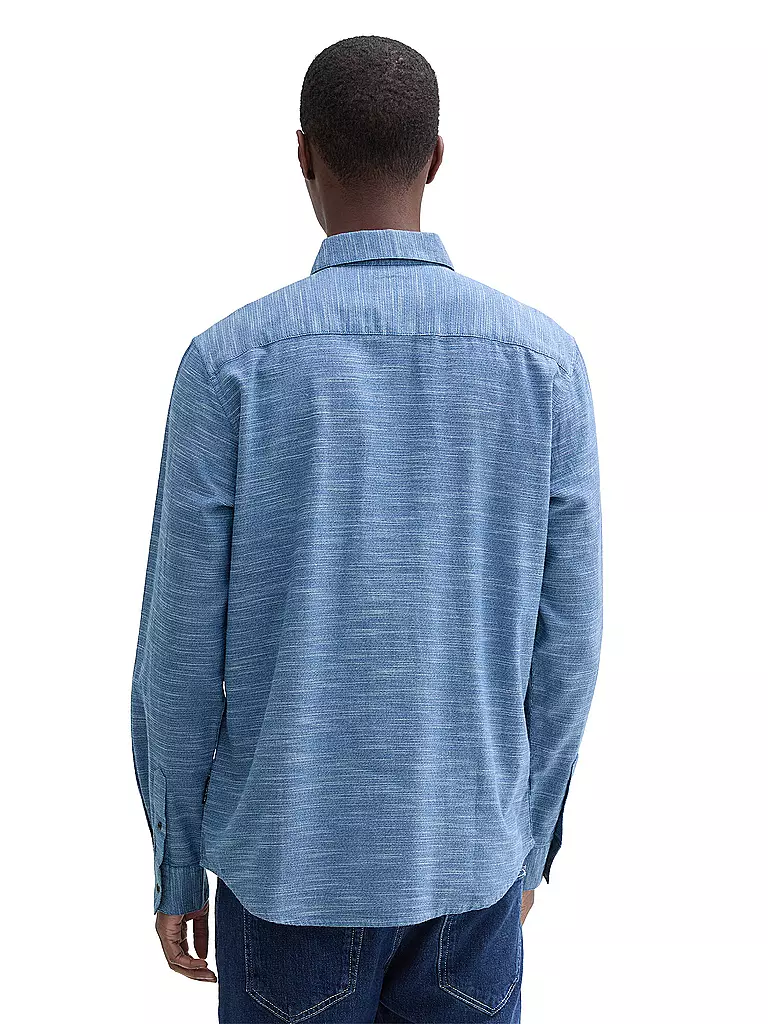 TOM TAILOR | Hemd Regular Fit | blau