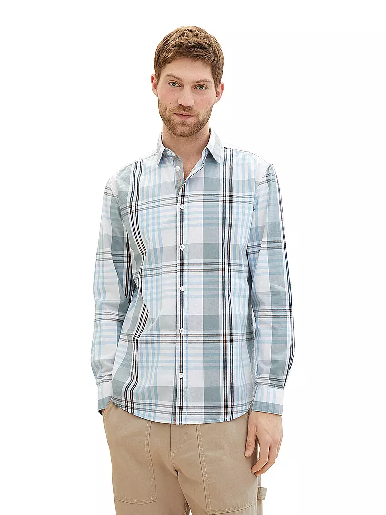 TOM TAILOR | Hemd Regular Fit | Mint