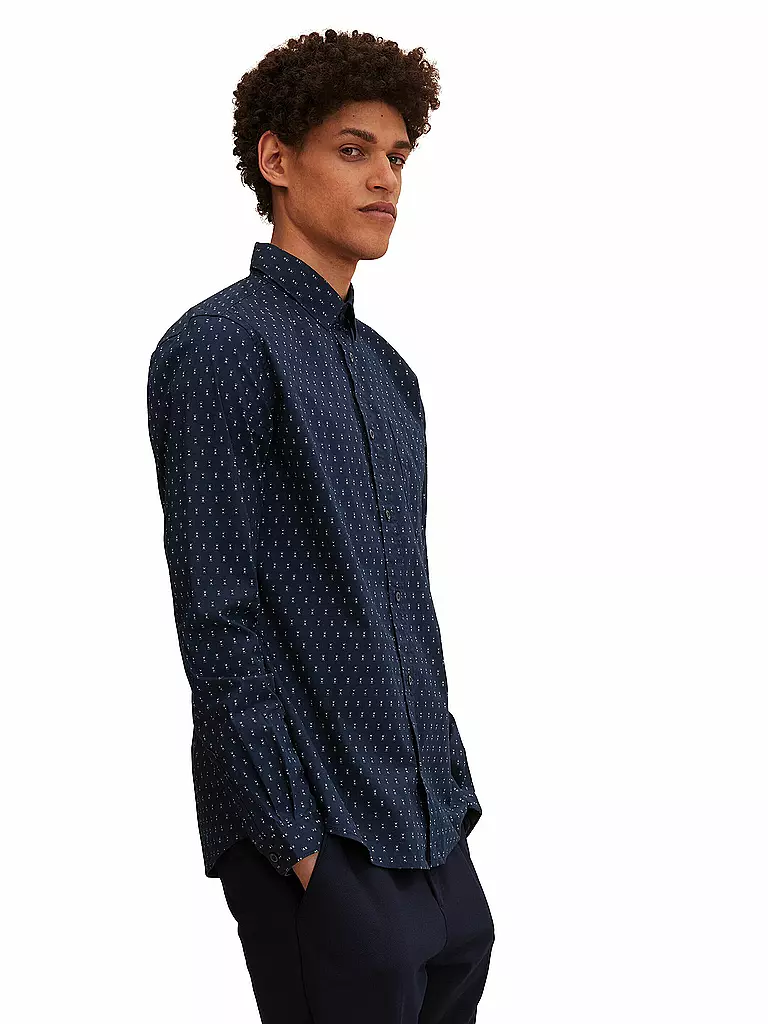 TOM TAILOR | Hemd Slim Fit | blau