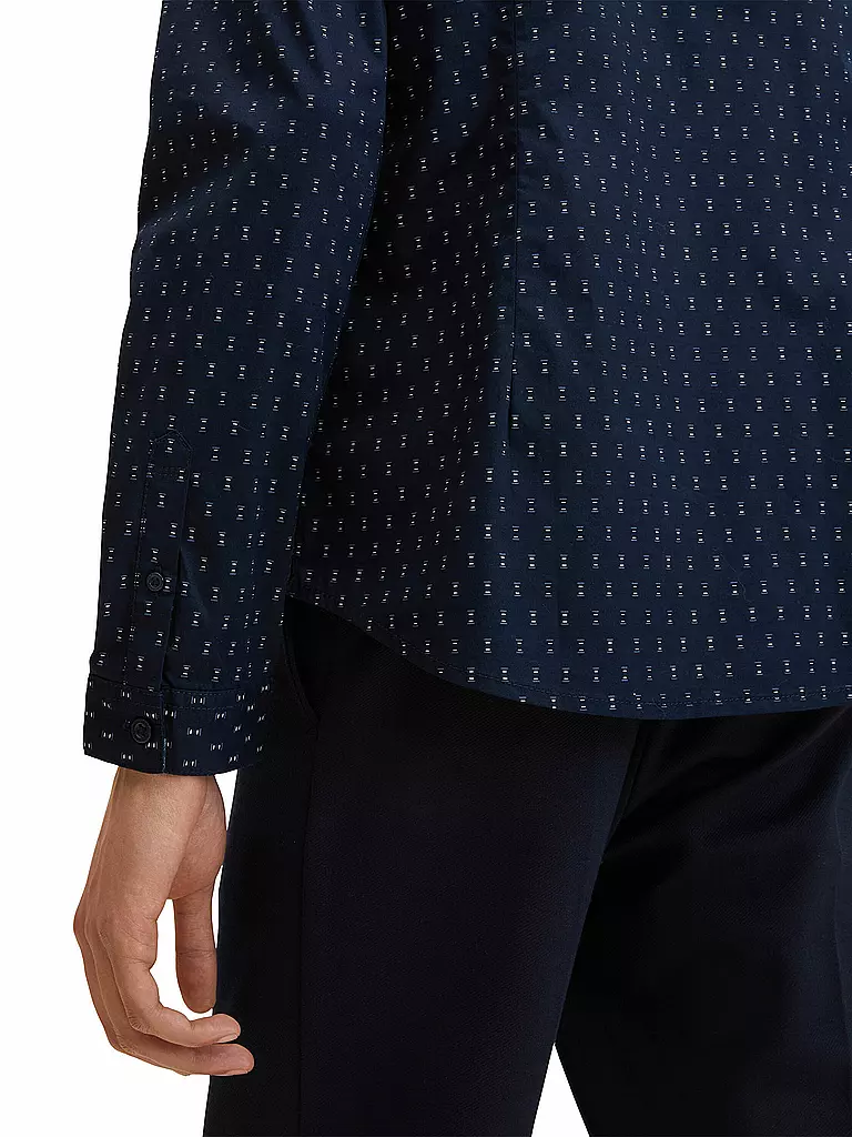 TOM TAILOR | Hemd Slim Fit | blau