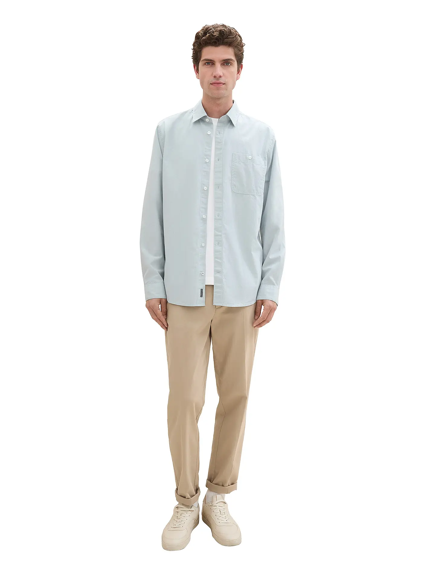 TOM TAILOR | Hemd | hellblau