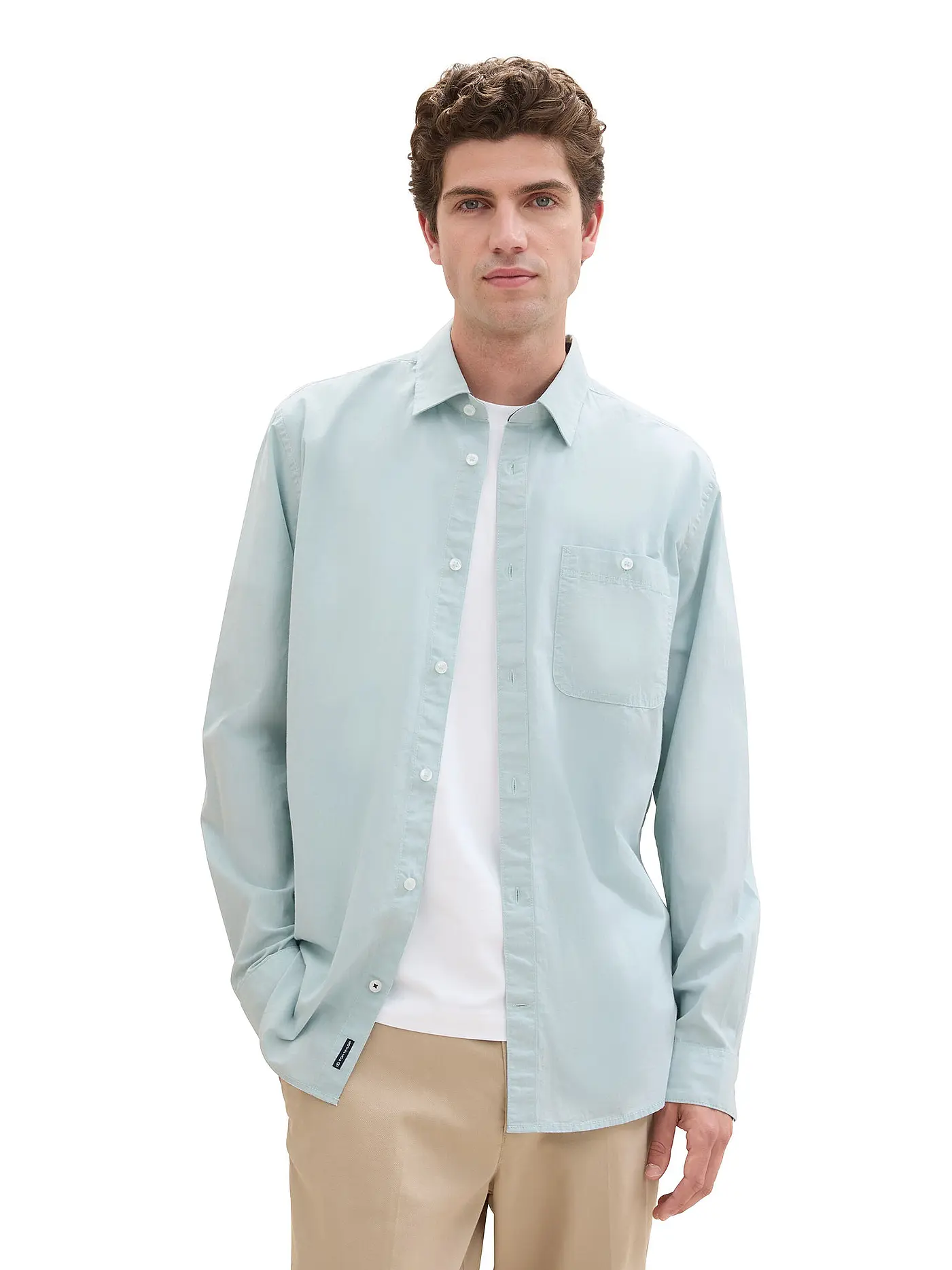 TOM TAILOR | Hemd | hellblau