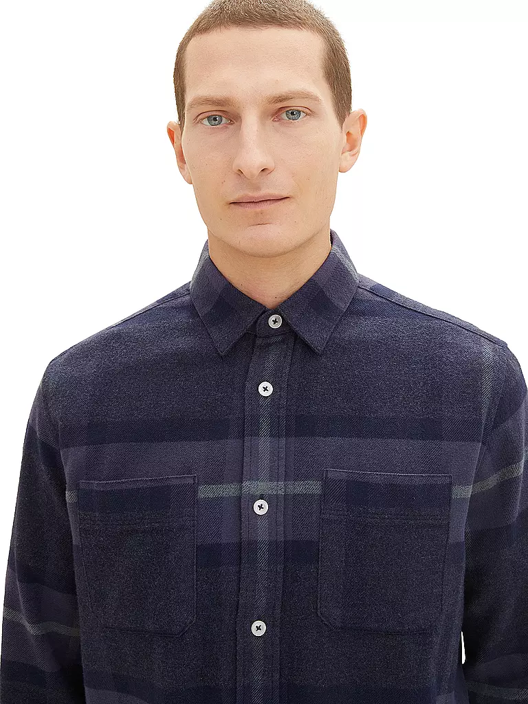 TOM TAILOR | Hemd | blau