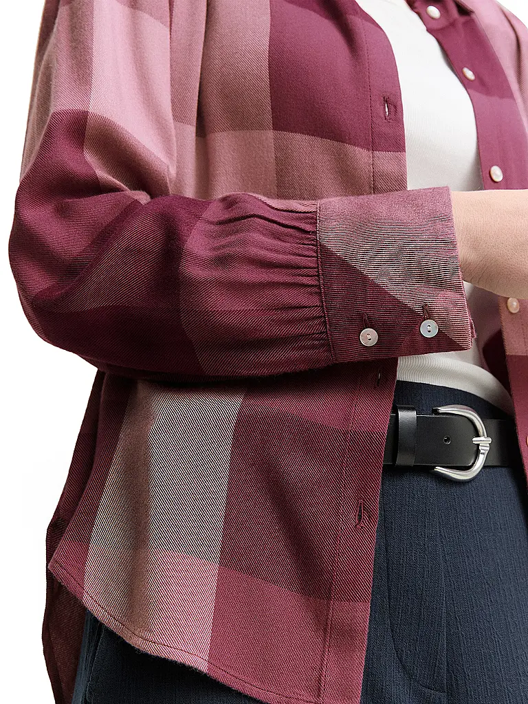 TOM TAILOR | Hemdbluse  | beere