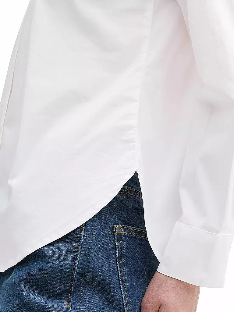 TOM TAILOR | Hemdbluse | weiss