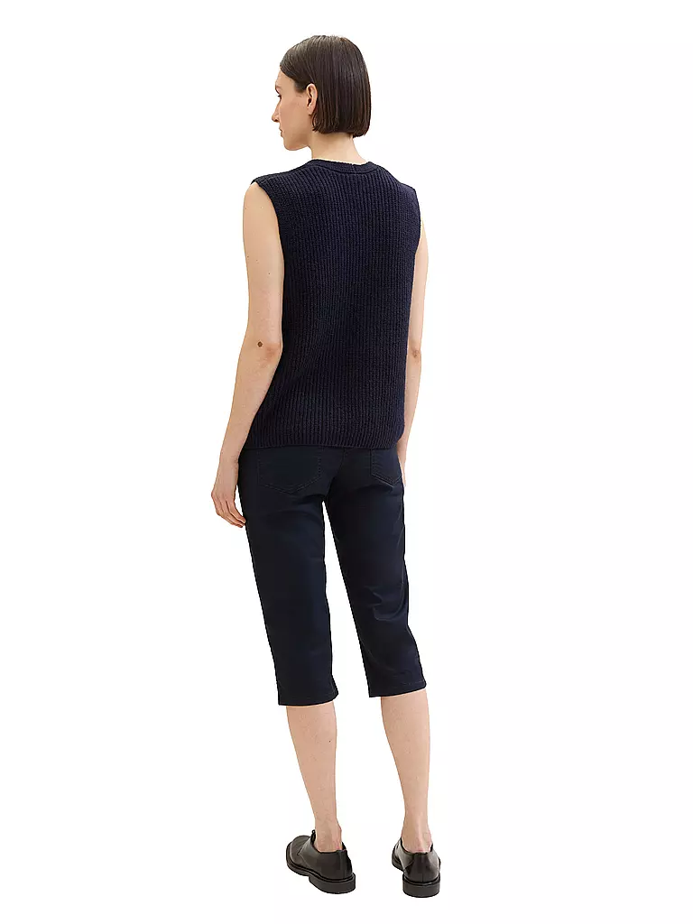 TOM TAILOR | Hose 3/4 | dunkelblau