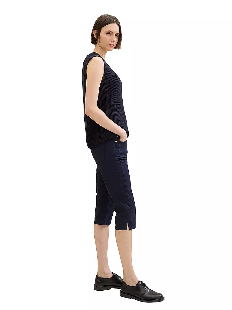 TOM TAILOR | Hose 3/4 | dunkelblau