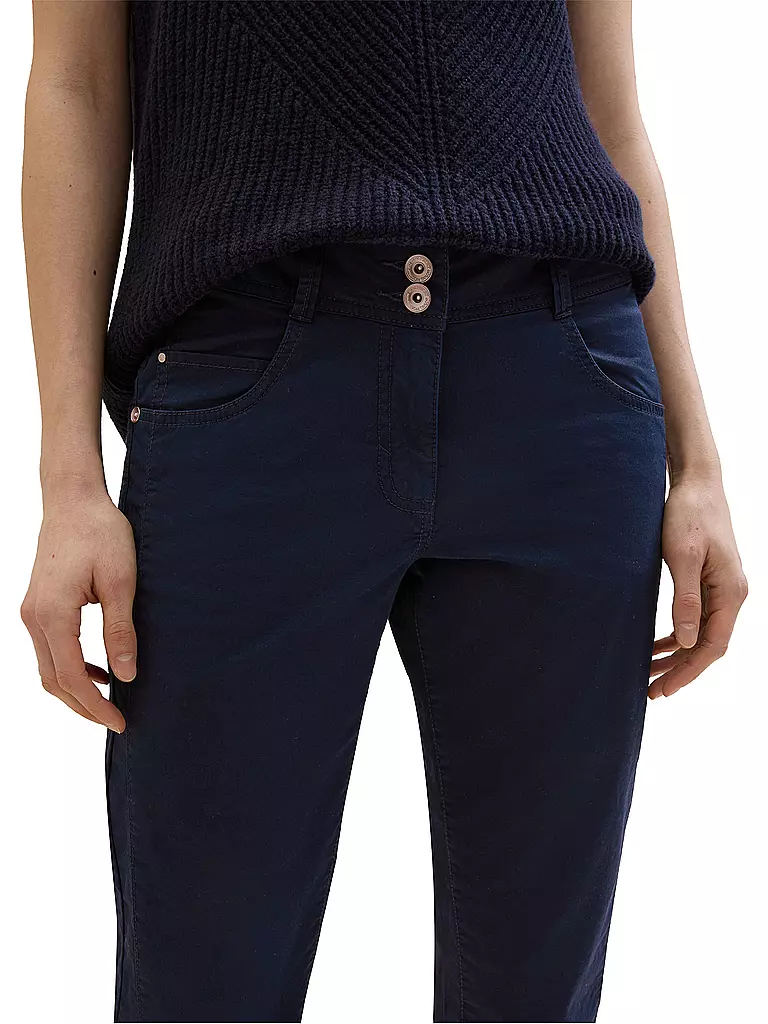 TOM TAILOR | Hose 3/4 | dunkelblau