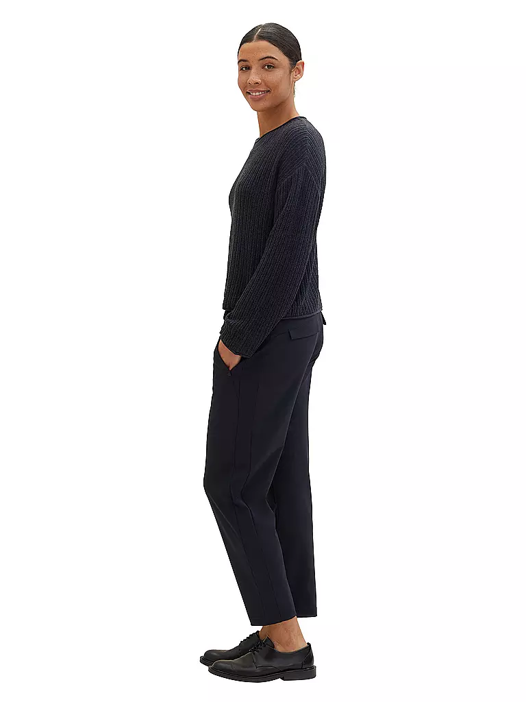 TOM TAILOR | Hose Jogging Fit 7/8 | blau