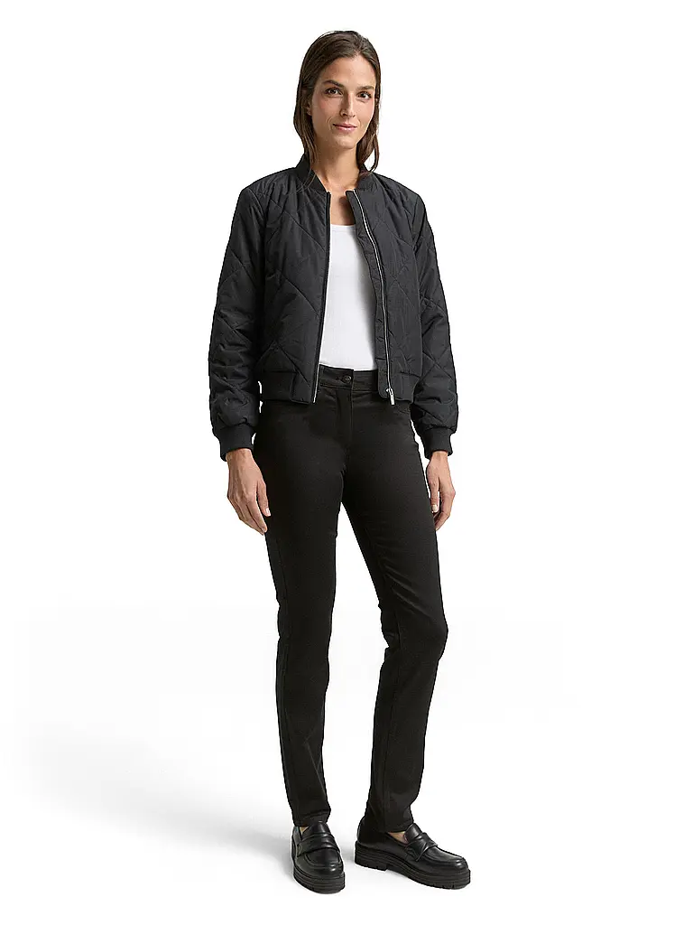TOM TAILOR | Hose Slim Fit TTEDDA  | Schwarz