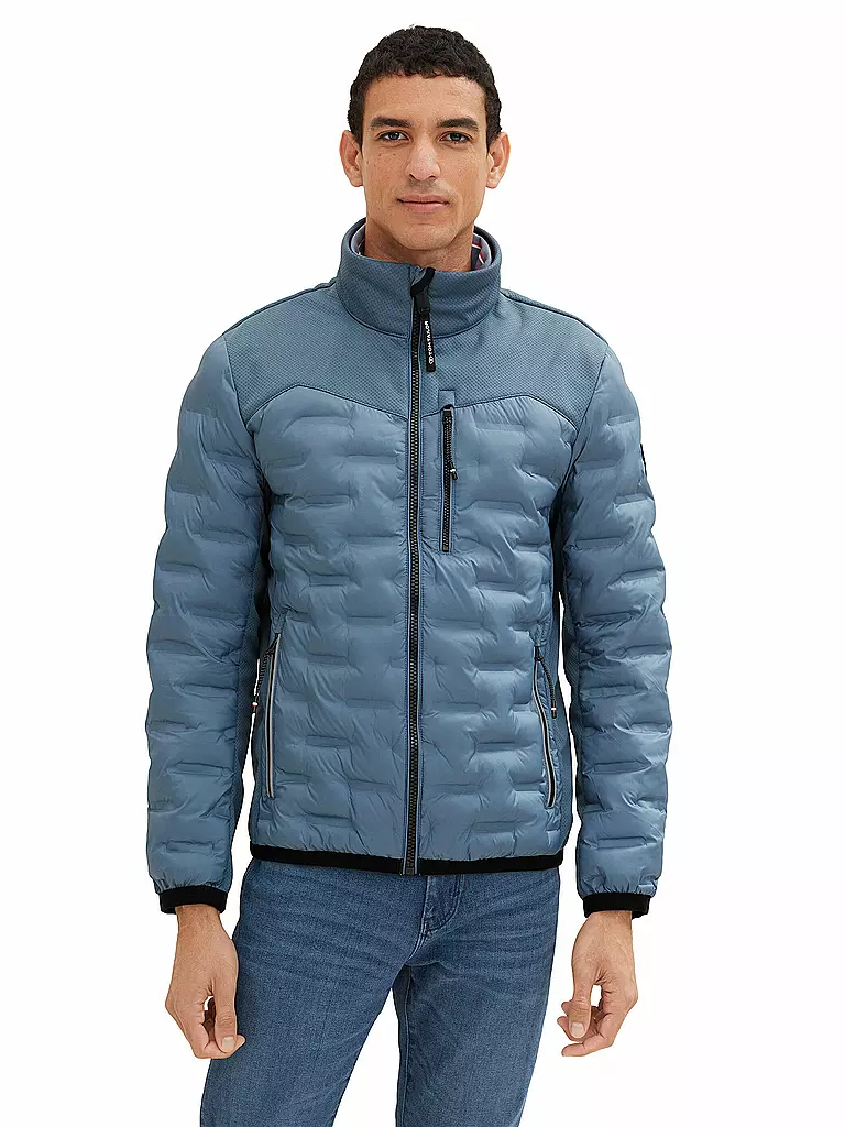 TOM TAILOR | Hybrid Jacke | hellblau