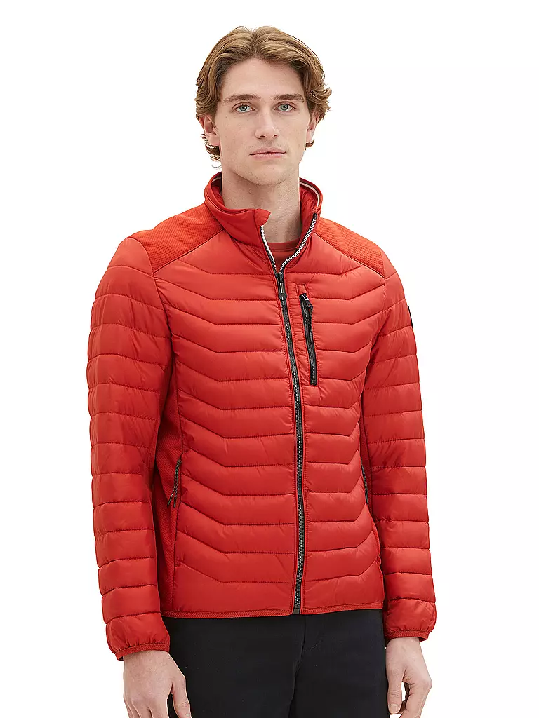 TOM TAILOR | Hybridjacke | rot