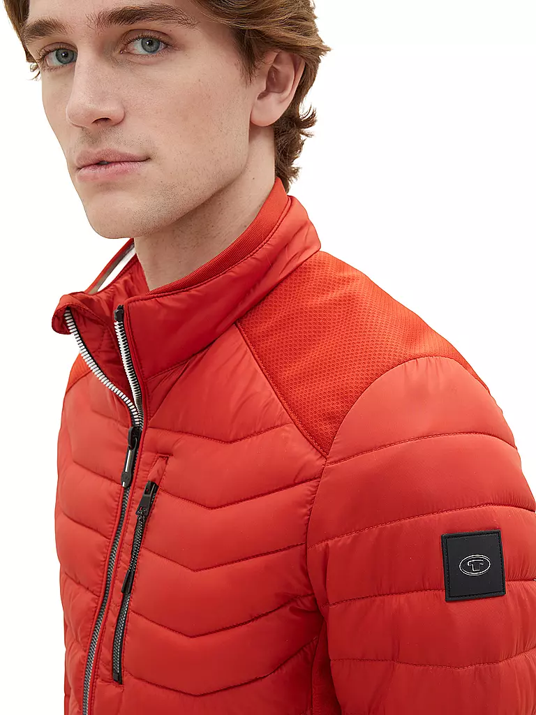 TOM TAILOR | Hybridjacke | rot